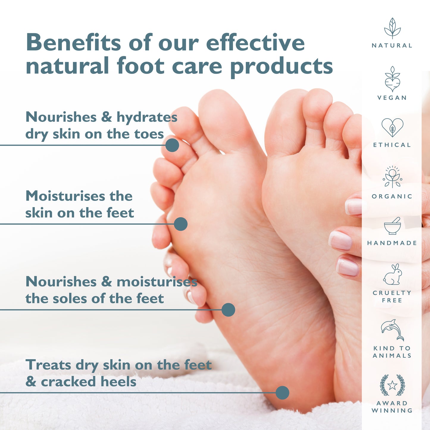 Organic foot care pamper set