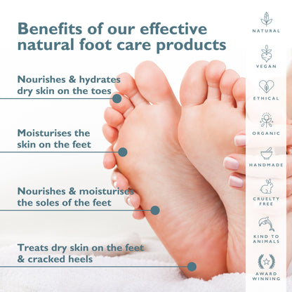 Organic foot care pamper set